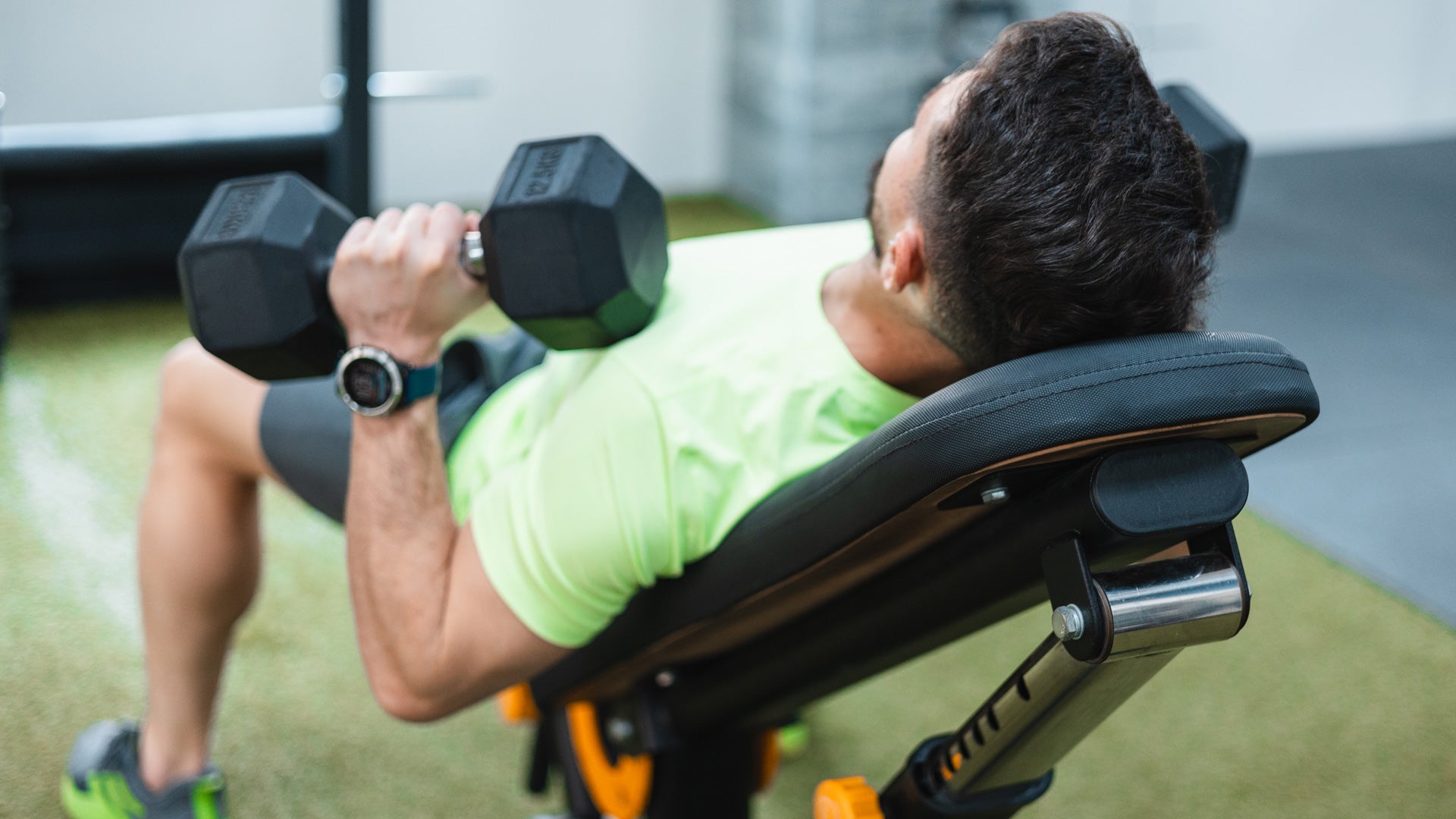 Entrenamiento gimnasio